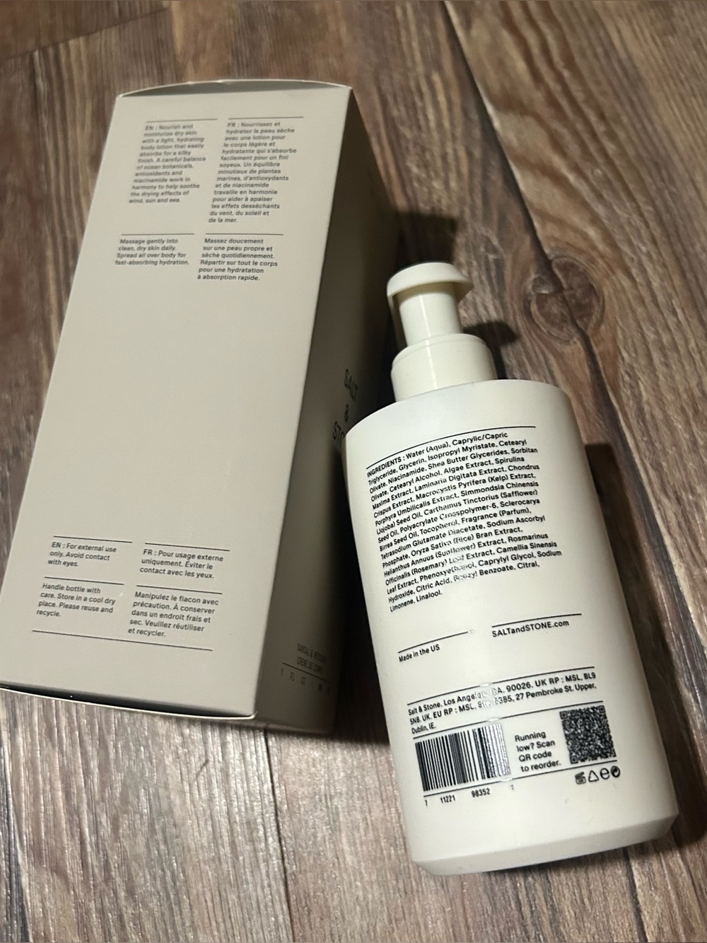HUGE Salt & Stone Body Lotion 5 Pk Bundle 7 oz Santal Bergamot Black Rose & Oud - Picture 6 of 16